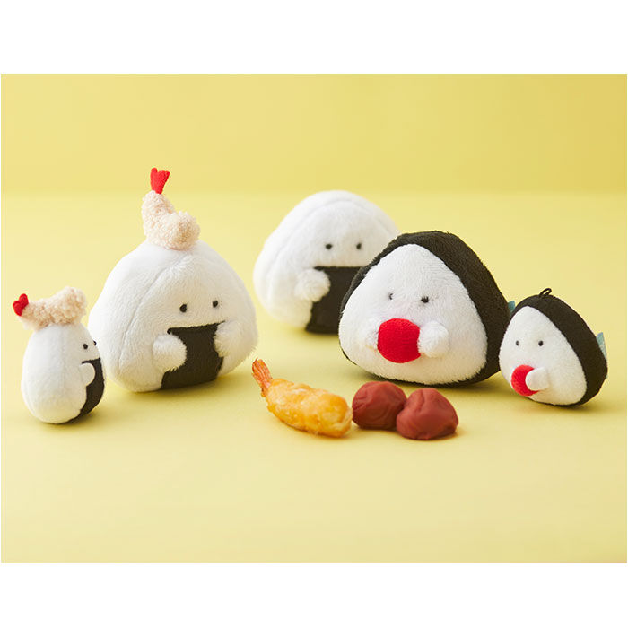 BACKYARD FAMILY「ぎゅっとおにぎりさん マスコットキーホルダー 通販 人形 おもちゃ マスコット ぬいぐるみ」|その他ベビー用品|