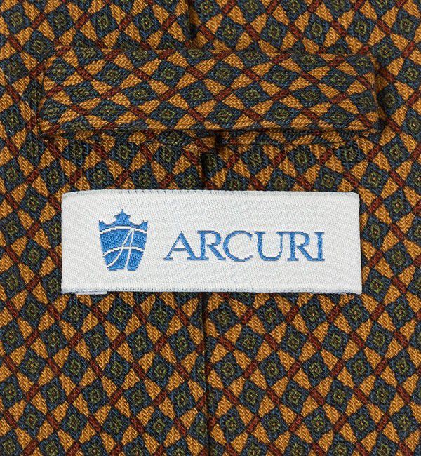 UNITED ARROWS「＜ARCURI＞スモールコモン プリント ネクタイ」|ネクタイ・蝶ネクタイ|