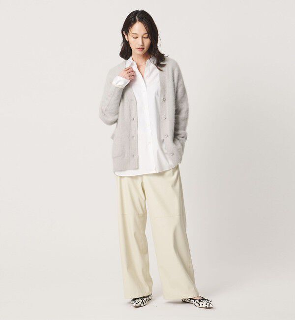 UNITED ARROWS「フォックスカシミヤ スパンコール ミドル カーディガン」|カーディガン|