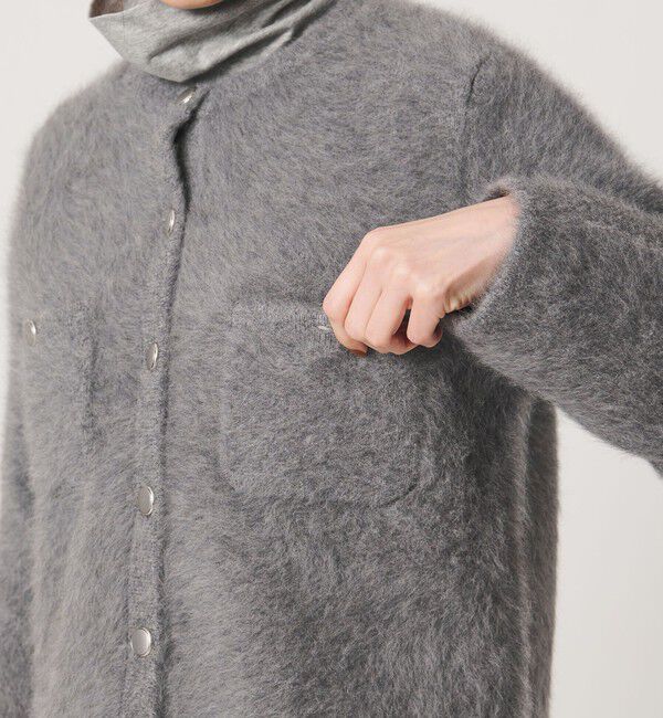 UNITED ARROWS「フォックスカシミヤ クルーネック ジャケット カーディガン」|カーディガン|