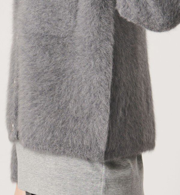UNITED ARROWS「フォックスカシミヤ クルーネック ジャケット カーディガン」|カーディガン|