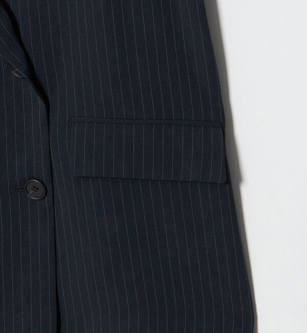 UNITED ARROWS「drapy テーラード ミドル ベスト ピンストライプ」|ベスト・ジレ|