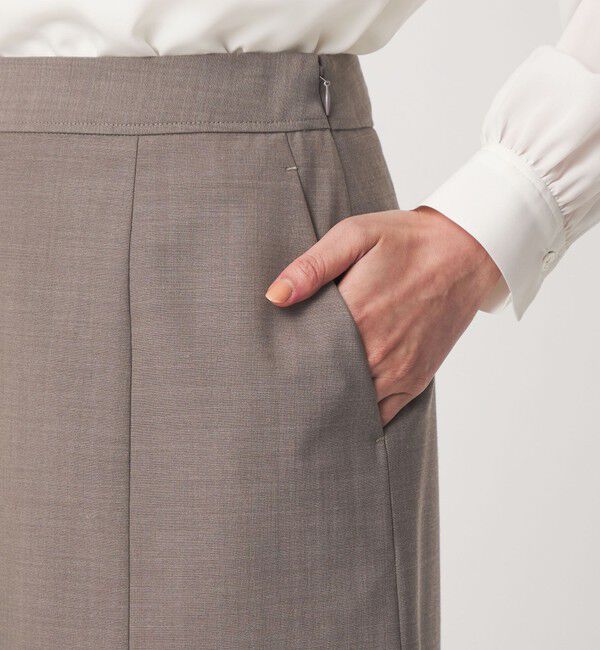 UNITED ARROWS green label relaxing「［size SHORT/TALLあり］カチリラ フレア スカート ウォッシャブル ストレッチ」|フレア|