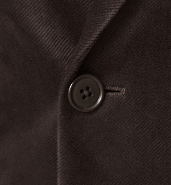 UNITED ARROWS green label relaxing「ベロア ツイル ダブルブレスト 4B ジャケット」|テーラードジャケット|