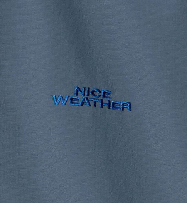NICE WEATHER「＜NICE WEATHER＞ナイロン ジップ ブルゾン」|その他|