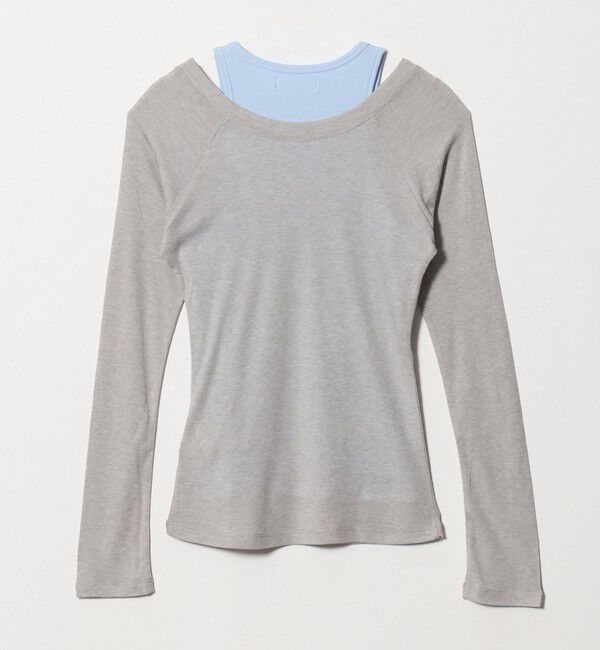 NICE WEATHER「＜NICE WEATHER＞レイヤード カットソー」|Tシャツ・カットソー|