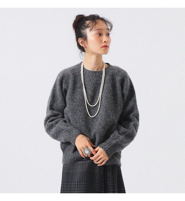 BEAMSBOY「【別注】Nor&rsquo;Easterly / ビッグ クルー ネック」|ニット・セーター|BASALT