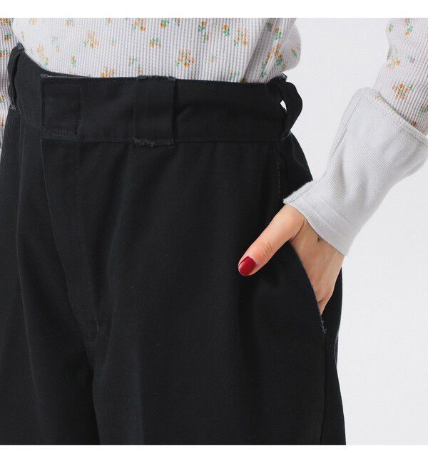 BEAMS SELECTION for WOMEN「【別注】Dickies / ベーシック ワーク パンツ」|チノ|