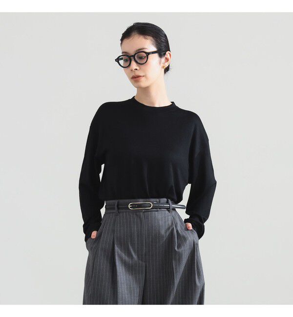 BEAMS SELECTION for WOMEN「WRAPINKNOT / オーバーサイズ ロングスリーブ Tシャツ」|Tシャツ・カットソー|