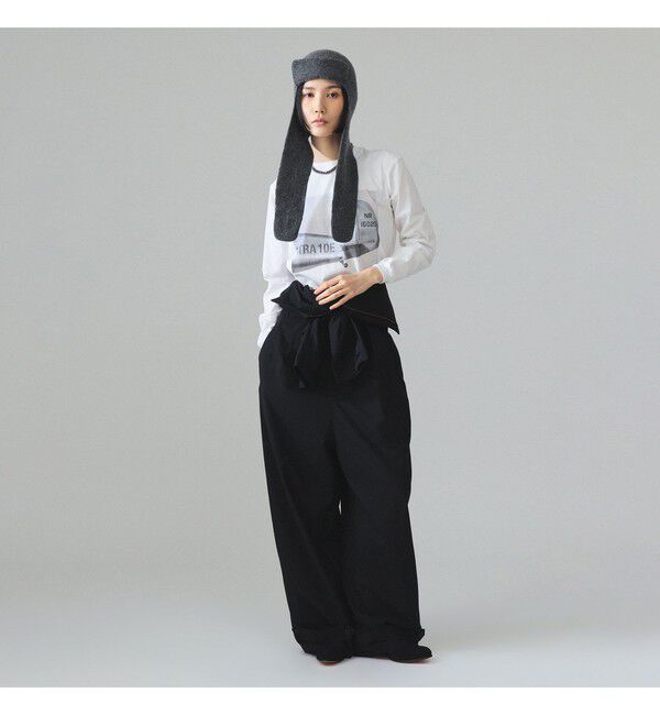 BEAMS SELECTION for WOMEN「【別注】HEAR MY NAME &times; maturely / プリント ロング スリーブ」|Tシャツ・カットソー|