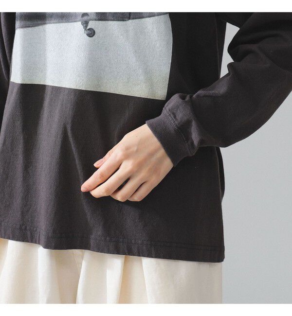 BEAMS SELECTION for WOMEN「【別注】HEAR MY NAME &times; maturely / プリント ロング スリーブ」|Tシャツ・カットソー|