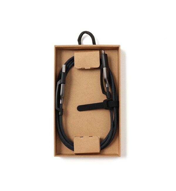 bPr BEAMS「NOMAD / Universal Cable 1.5m Made with Kevlar(R)」|モバイルケース|