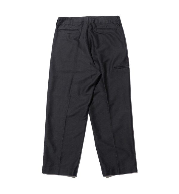 BEAMS PLUS「WORK Trousers Cotton Silk Back Sateen」|チノ|