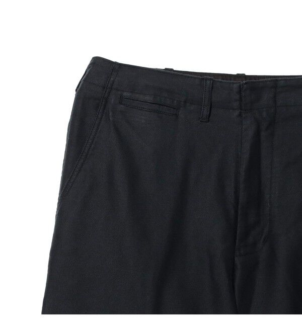 BEAMS PLUS「WORK Trousers Cotton Silk Back Sateen」|チノ|