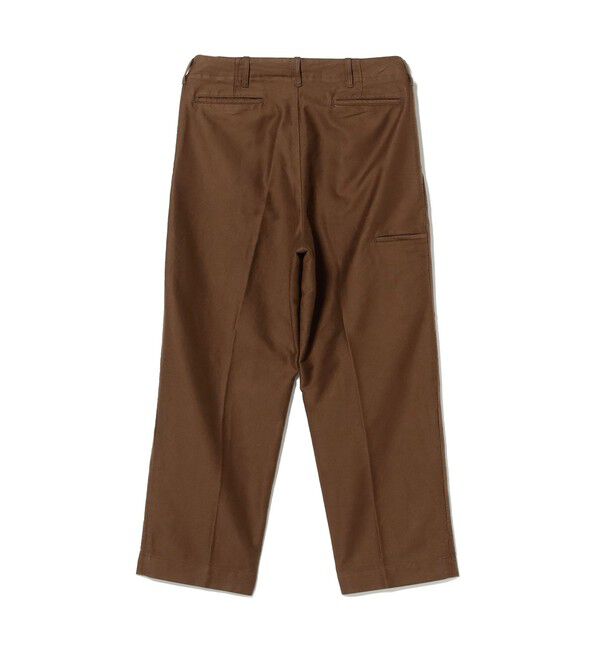 BEAMS PLUS「WORK Trousers Cotton Silk Back Sateen」|チノ|