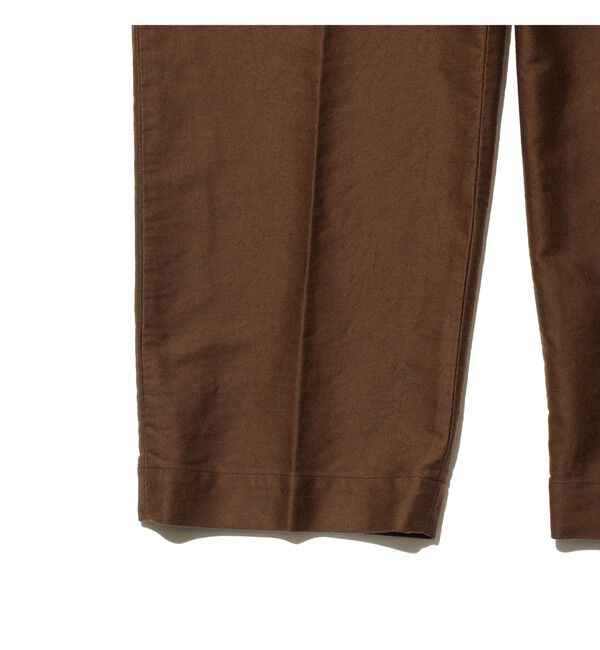 BEAMS PLUS「WORK Trousers Cotton Silk Back Sateen」|チノ|