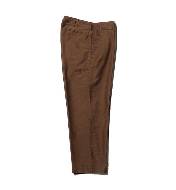 BEAMS PLUS「WORK Trousers Cotton Silk Back Sateen」|チノ|