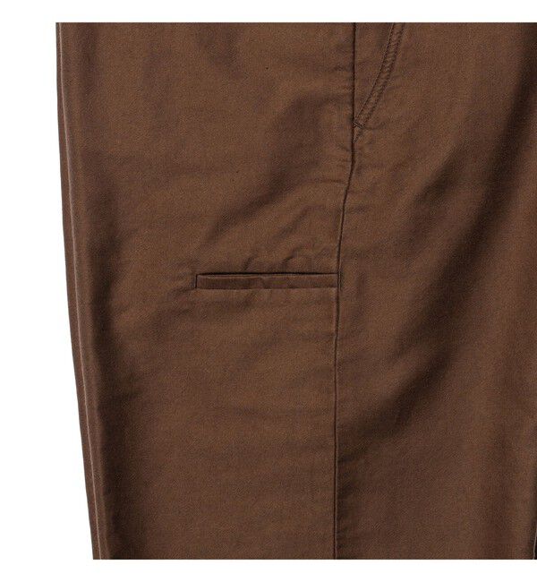 BEAMS PLUS「WORK Trousers Cotton Silk Back Sateen」|チノ|