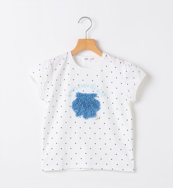 SHIPS KIDS「SHIPS KIDS:80～90cm / サマー モチーフ 半袖 Tシャツ」|Tシャツ・カットソー|アイボリー