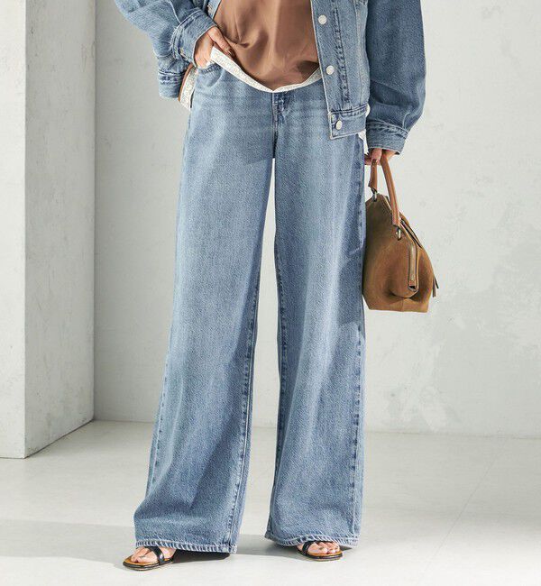 SHIPS for women「Levi&rsquo;s: CINCH WIDE LEG」|デニム|