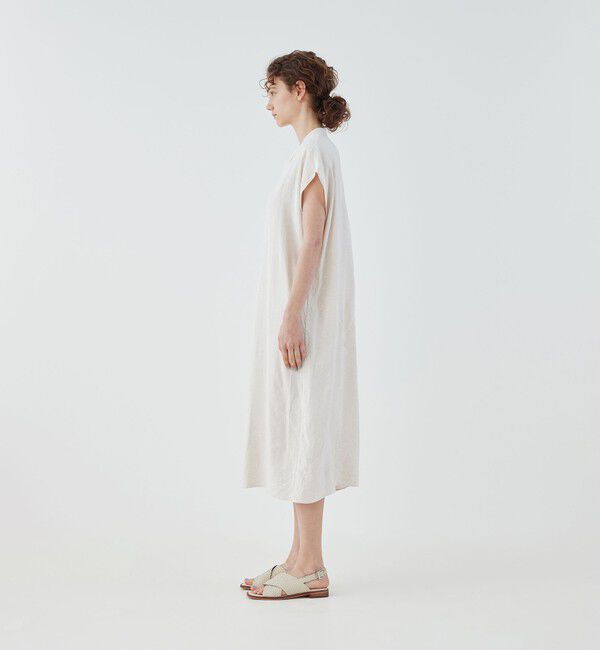 GALERIE VIE「ホームステッドクロス スタンドカラーシャツワンピース」|ワンピース|