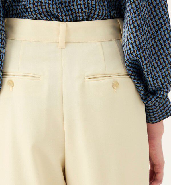 Ballsey「ポロワーズギャバジン 1タックストレートパンツ」|その他|