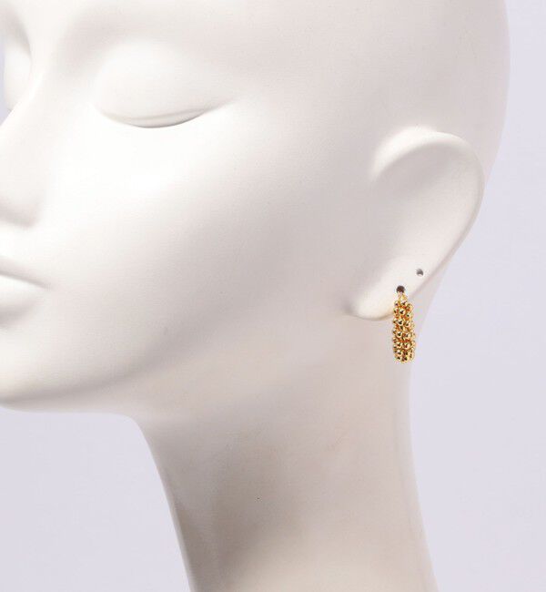 TOMORROWLAND GOODS「Kenneth Jay Lane Beads Hoop ピアス」|ピアス|