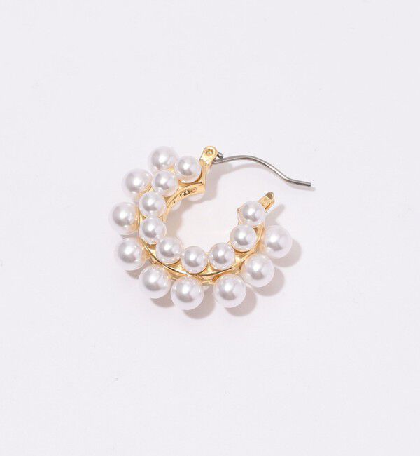 TOMORROWLAND GOODS「Kenneth Jay Lane gold/pearl ball clus ピアス」|ピアス|