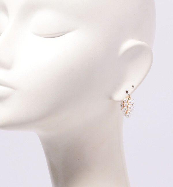 TOMORROWLAND GOODS「Kenneth Jay Lane gold/pearl ball clus ピアス」|ピアス|