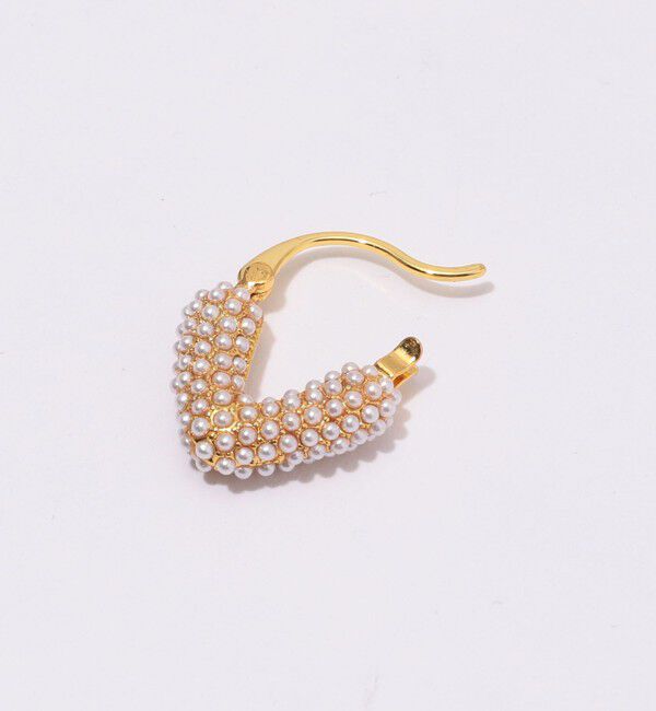 TOMORROWLAND GOODS「Kenneth Jay Lane HEART Pearl ピアス」|ピアス|