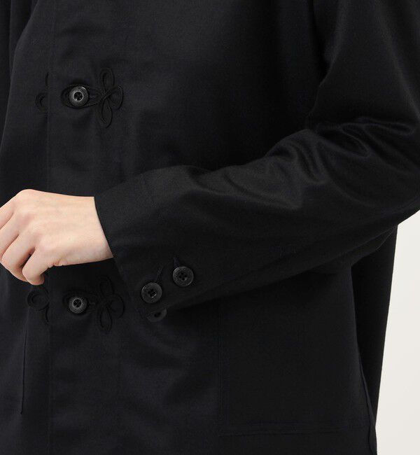 TOMORROWLAND GOODS「HAVERSACK WOOL ノーカラージャケット」|ノーカラージャケット|