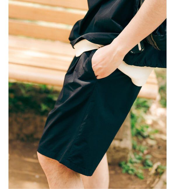 EDIFICE「【EDIFICE ALL-DAY SETUPシリーズ】2点セット プルオーバー Tシャツ&ショーツ」|シャツ・ブラウス|