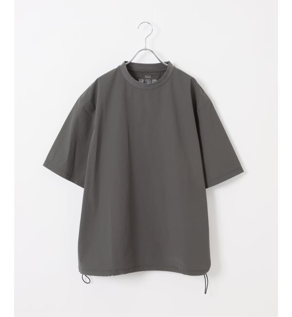 EDIFICE「【EDIFICE ALL-DAY SETUPシリーズ】2点セット プルオーバー Tシャツ&ショーツ」|シャツ・ブラウス|