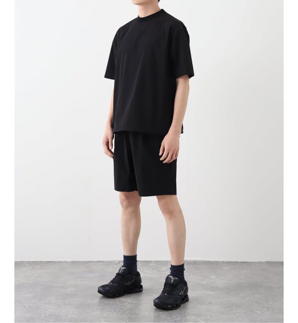 EDIFICE「【EDIFICE ALL-DAY SETUPシリーズ】2点セット プルオーバー Tシャツ&ショーツ」|シャツ・ブラウス|