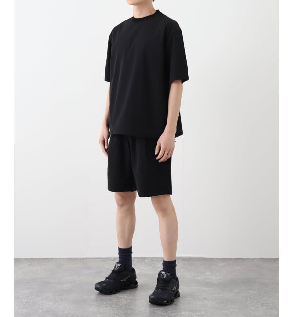 EDIFICE「【EDIFICE ALL-DAY SETUPシリーズ】2点セット プルオーバー Tシャツ&ショーツ」|シャツ・ブラウス|