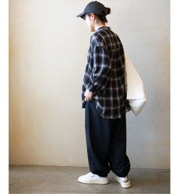 journal standard luxe「《予約》クリアTR ヘムイージーパンツ」|その他|