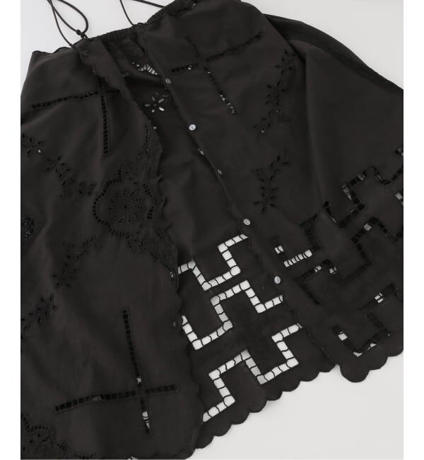 JOURNAL STANDARD「INDIA CUTWORKLACE ドレープワンピース」|ワンピース|