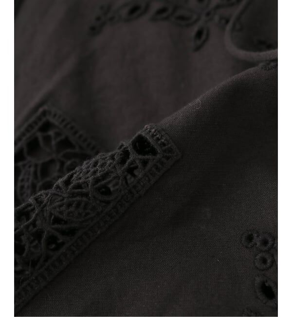 JOURNAL STANDARD「INDIA CUTWORKLACE ドレープワンピース」|ワンピース|