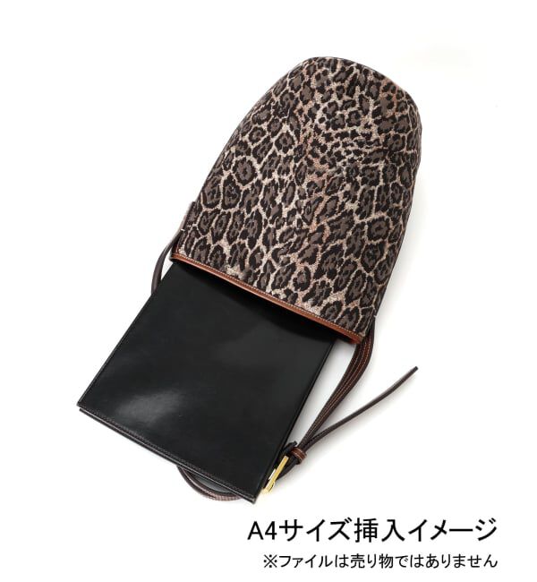 Spick and Span「《WEB限定追加》A VACATION/ア ヴァケーション MARCHE BROWN LEO」|ショルダー・メッセンジャー|
