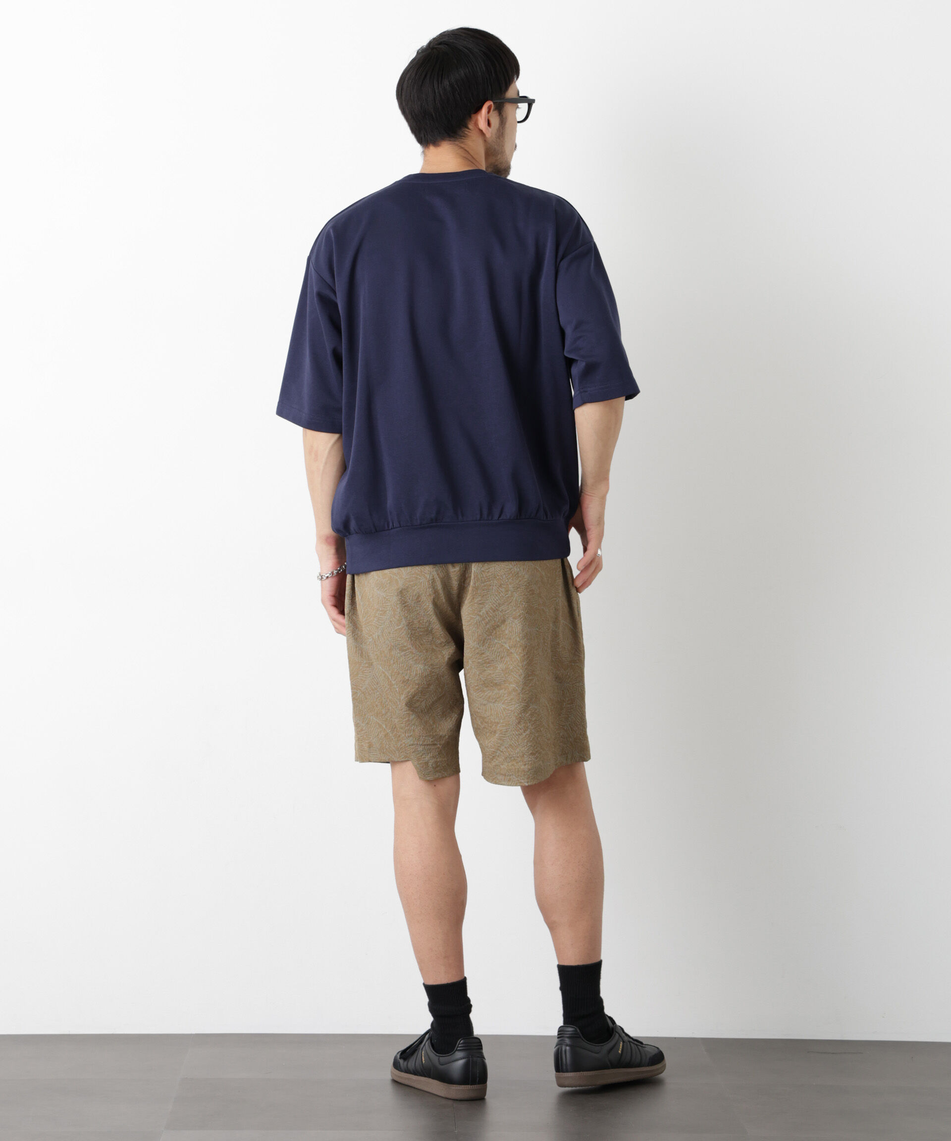 NANO universe「ランダムサッカーパターンショートパンツ（セットアップ可）」|チノ|