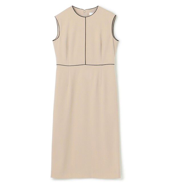 BEIGE,「【洗える・L-size】CINDY / クルーネックドレス」|ワンピース|