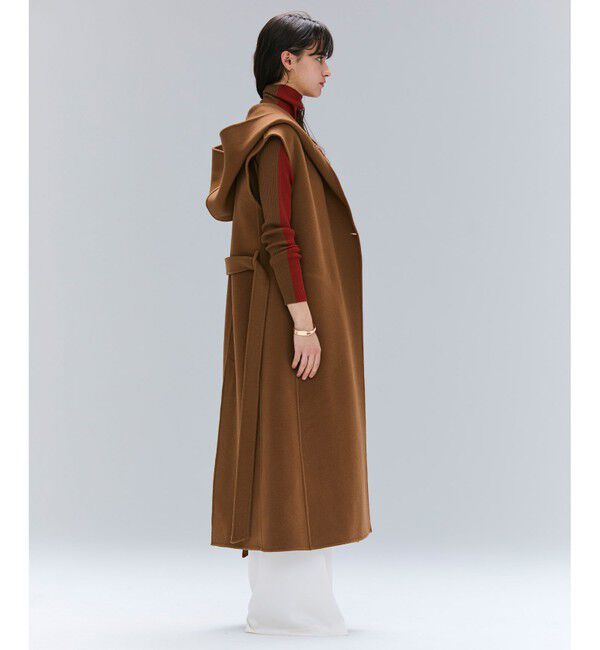 BEIGE,「【洗える・VERY NaVY掲載】LA MONNAIE / バイカラーウールタートルニット」|ニット・セーター|
