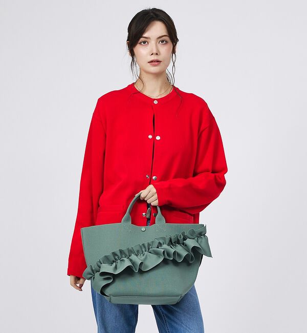 Rouge vif「【ROOTOTE/ルートート】EU.デリ.ルフルラッフル-B/トートバッグ」|トートバッグ|