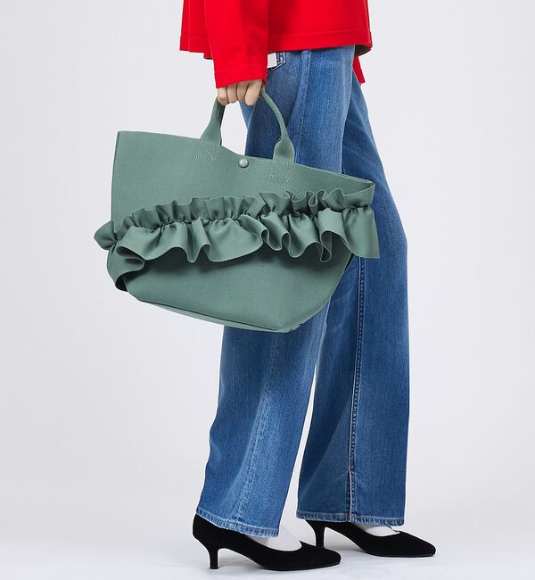 Rouge vif「【ROOTOTE/ルートート】EU.デリ.ルフルラッフル-B/トートバッグ」|トートバッグ|