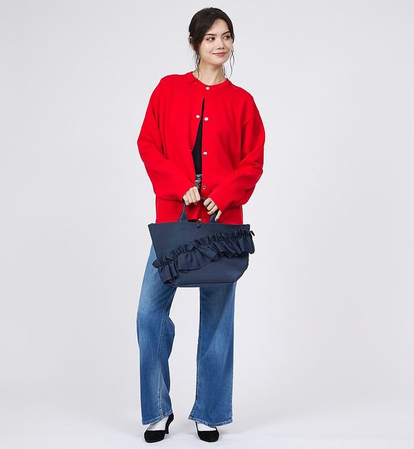 Rouge vif「【ROOTOTE/ルートート】EU.デリ.ルフルラッフル-B/トートバッグ」|トートバッグ|