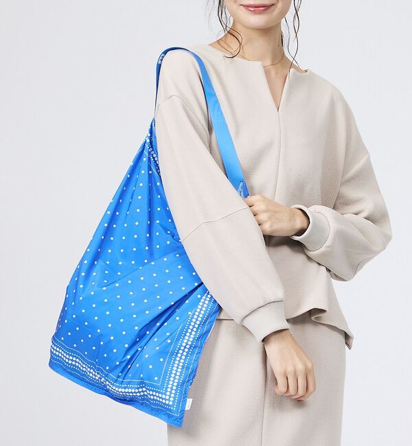 Rouge vif「【ROOTOTE/ルートート】ターバンバッグ/トートバッグ」|トートバッグ|ブルー