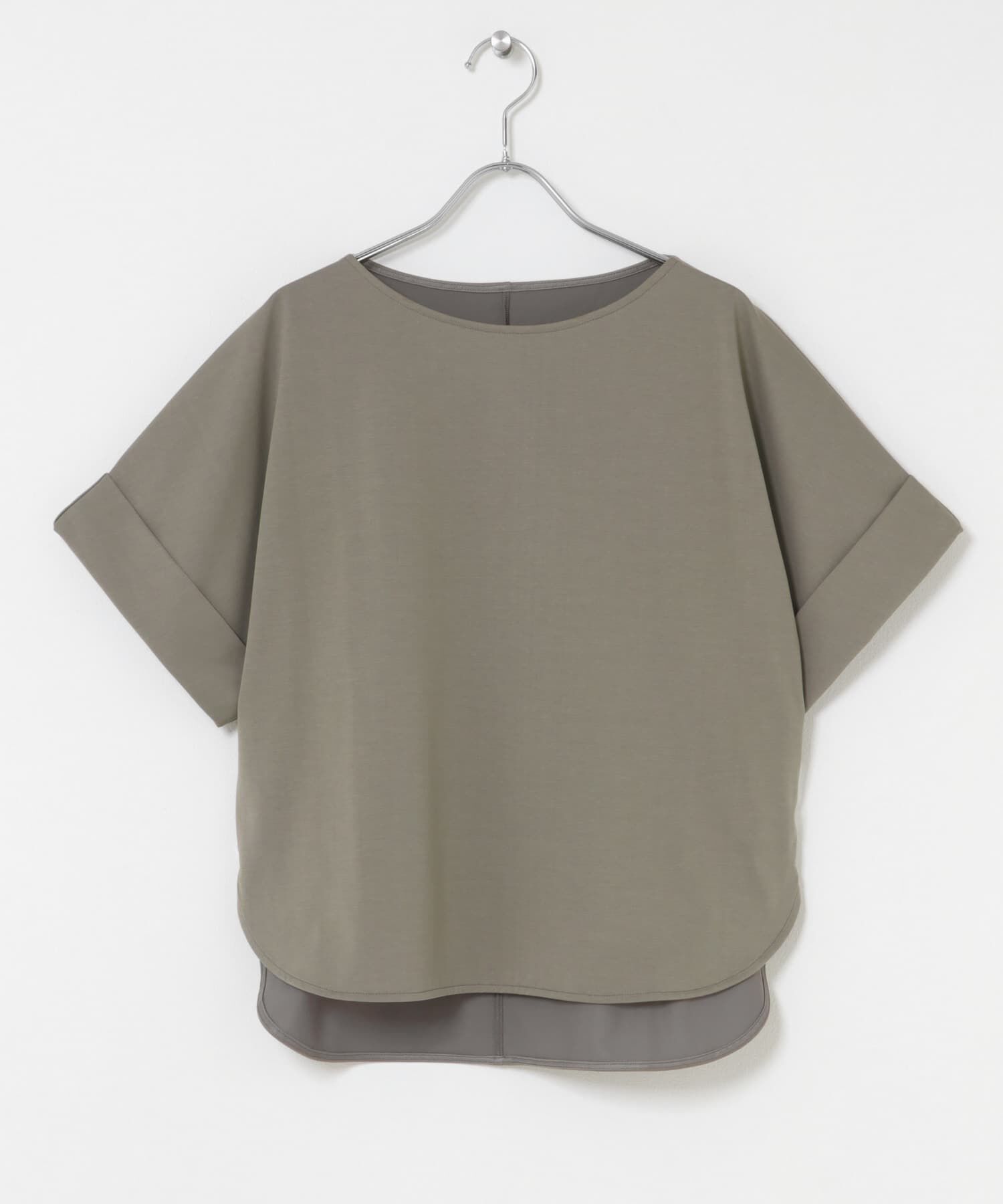 URBAN RESEARCH ROSSO「UVカットデザインスリーブプルオーバー」|Tシャツ・カットソー|