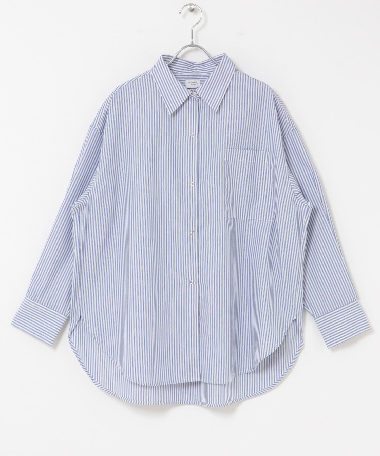 URBAN RESEARCH DOORS「『速乾/イージーケア/UVカット』『UR TECH』Aircareリングドットシャツ 26AW」|シャツ・ブラウス|