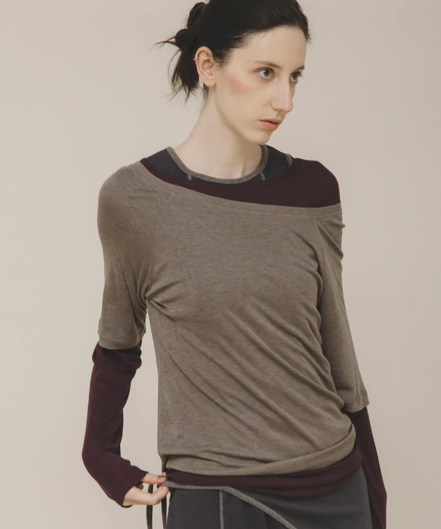 LAATO「layered color tee」|Tシャツ・カットソー|