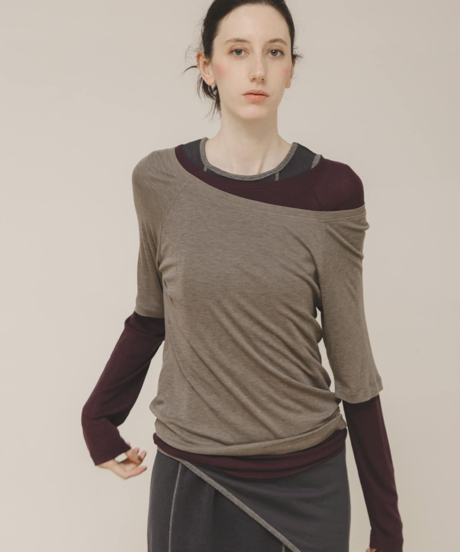 LAATO「layered color tee」|Tシャツ・カットソー|